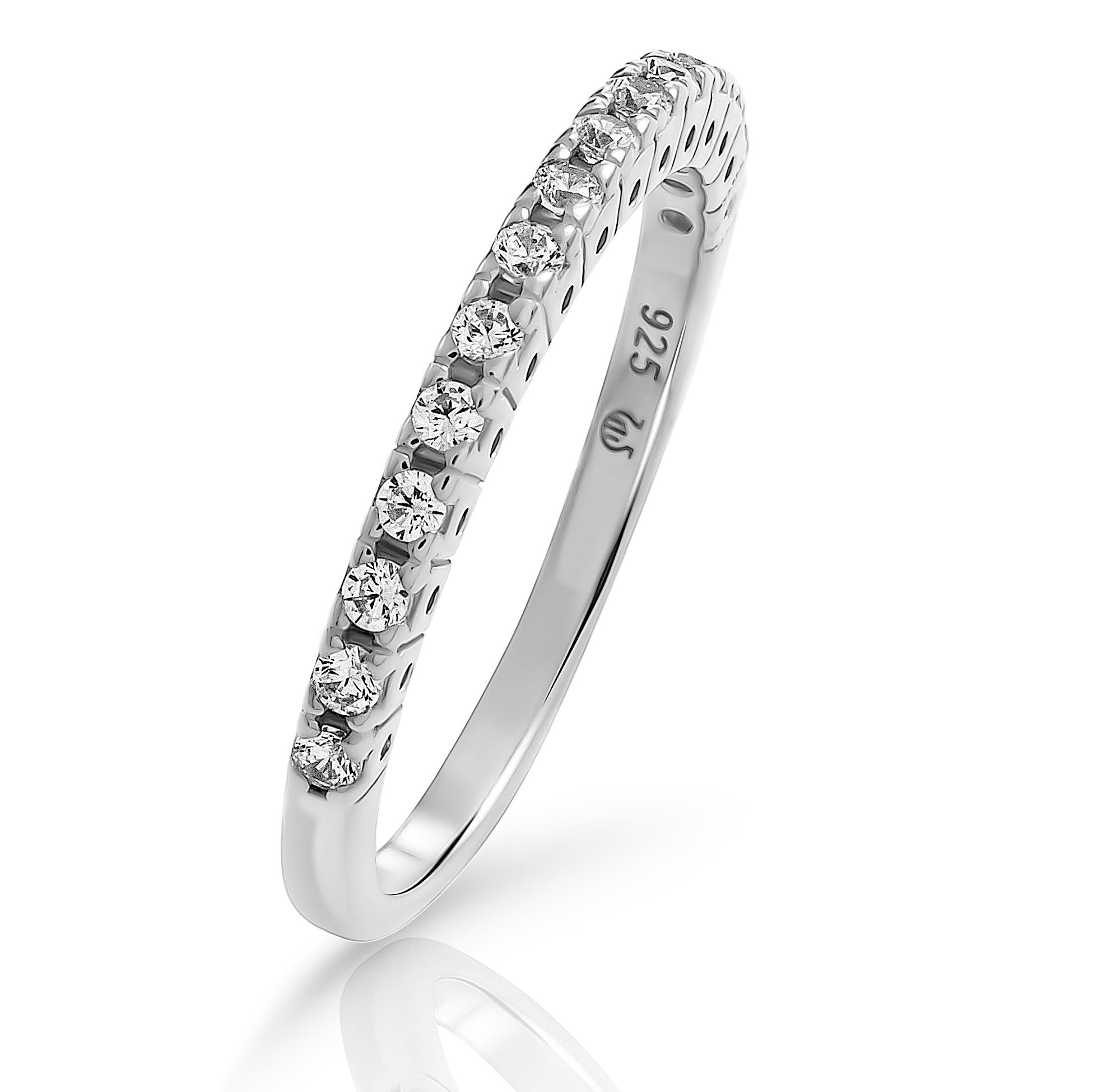 Orphelia 'Claire' Damen-Ring aus 925er Sterlingsilber – Silber ZR-7539 Image