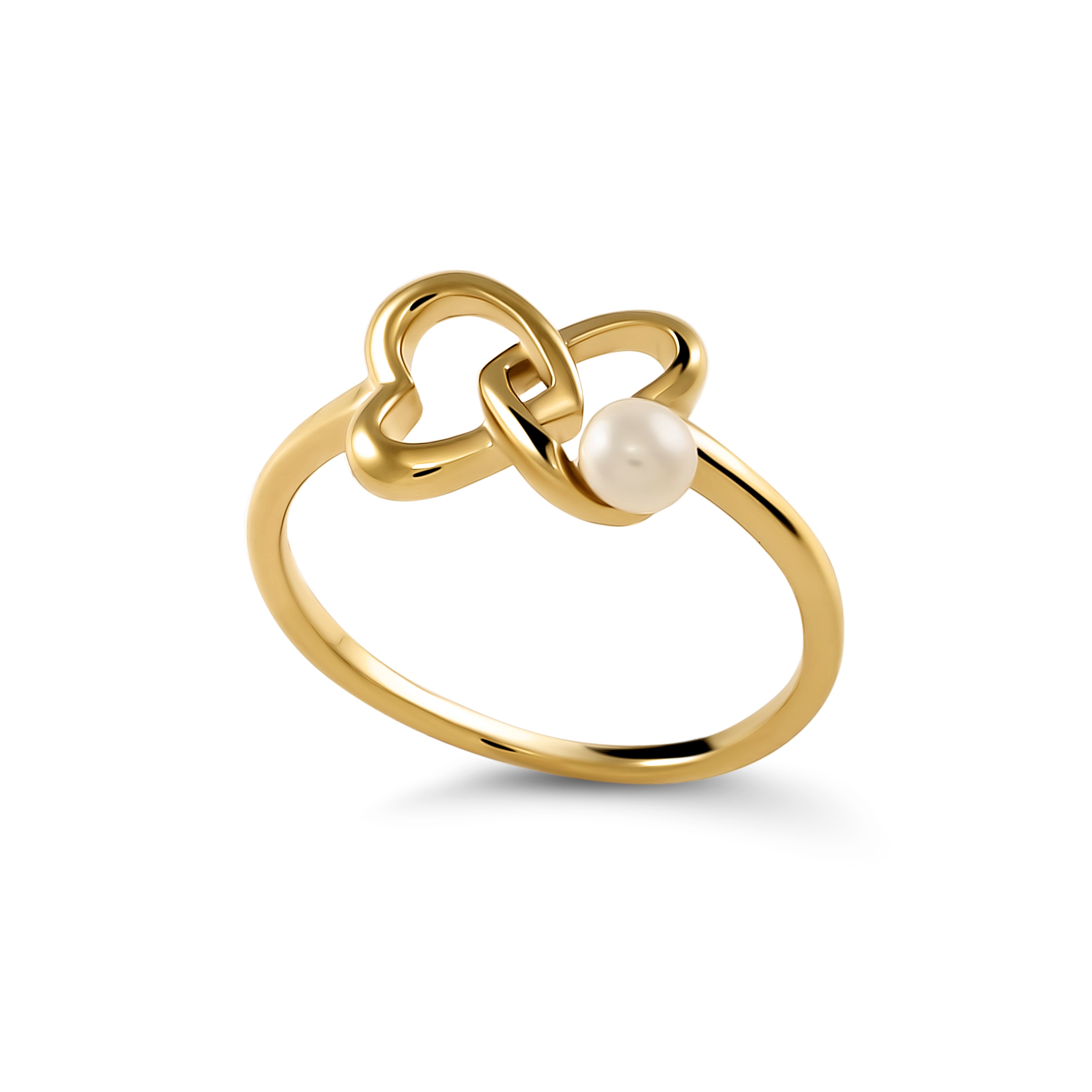 Orphelia 'Lili' Damen-Ring aus 925er Sterlingsilber – Gold ZR-7513/G Image