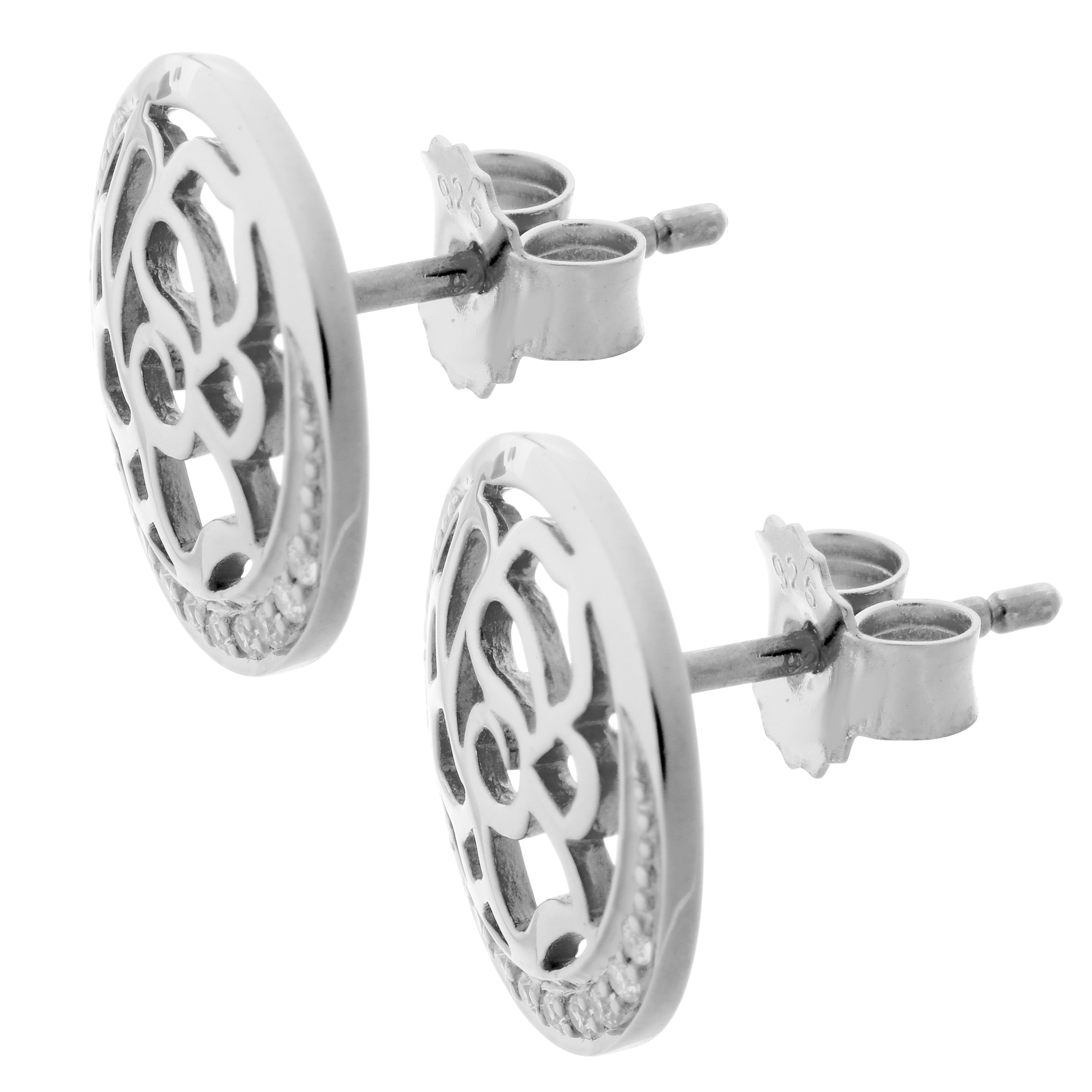 Orphelia 'Blair' Ohrstecker aus 925er Sterlingsilber für Damen - Silber ZO-7089 Image