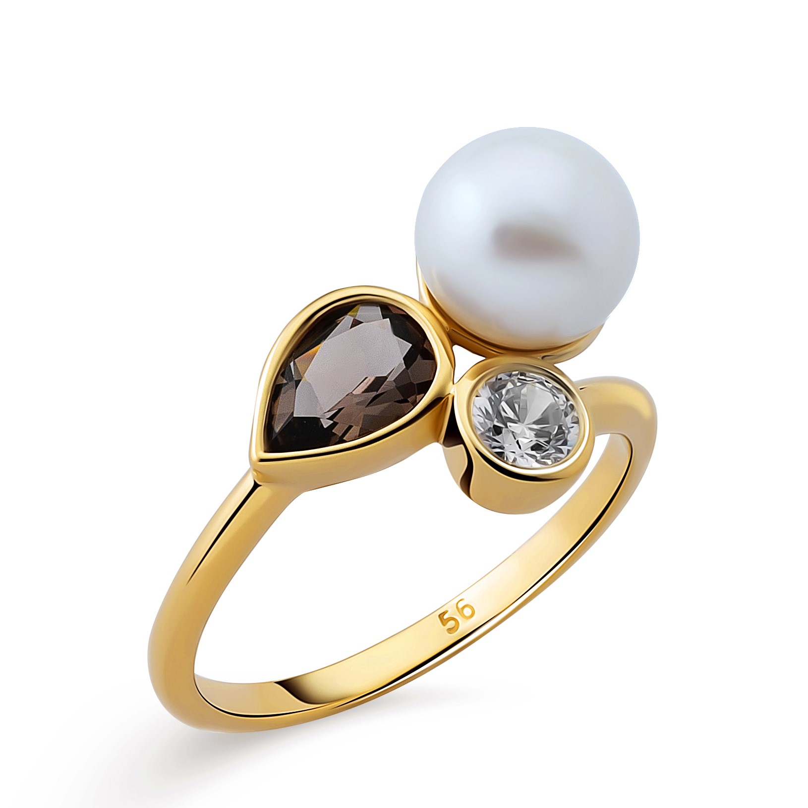 Orphelia Damen-Ring Sterling-Silber 925 – Gold ZR-7498/G