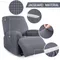 1 Seat Durable Spandex Jacquard Recliner Sofa Stretch Sofa Slipcover Couch Cover Furniture Protector