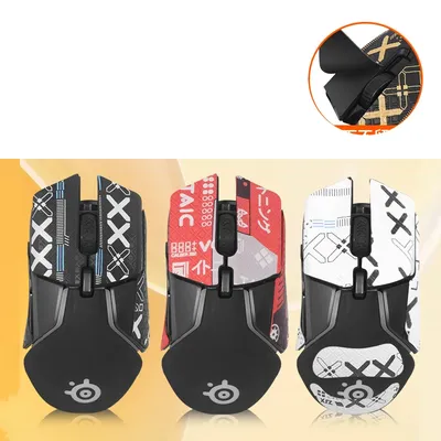 Full / Half cover Printed Mice Sticker Anti-Slip Mouse sticker For Steelseries Rival 600 650 106