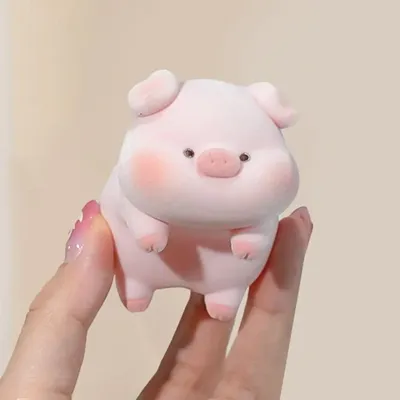 Flocking Computer Monitor Decoration Panda Dog Desk Ornament Screen Animal Model Elephant Cartoon