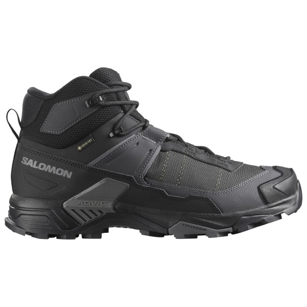 Salomon - X Ultra 5 Mid Wide GORE-TEX - Wanderschuhe 41 1/3 | EU 41 grau/schwarz