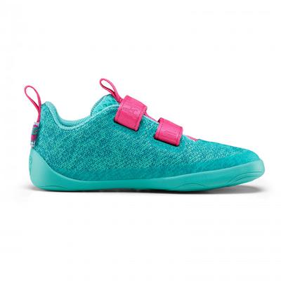 Affenzahn - Kid's Barfußschuh Knit Happy - Barfußschuhe 23 | EU 23 owl / turquois Image