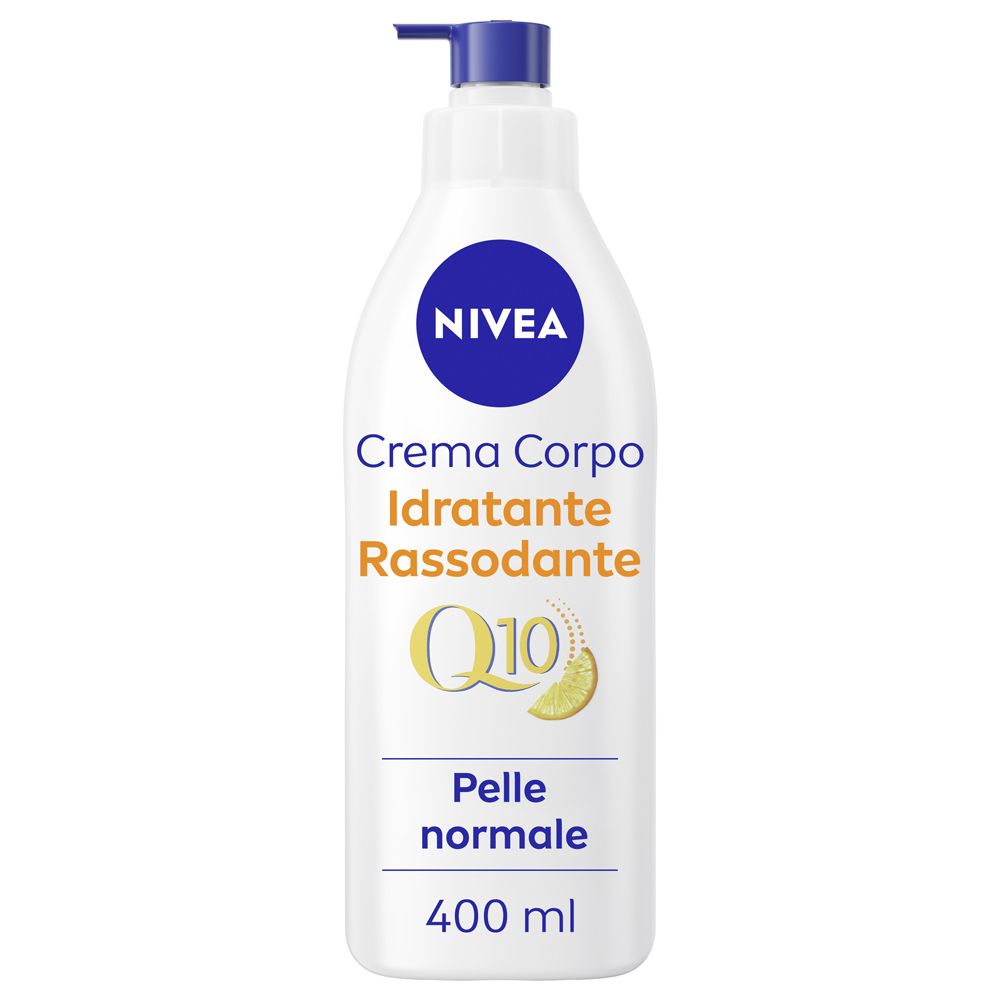 Nivea Q10 Crema Corpo Idratante Rassodante 400 ml, corpo rassodante e