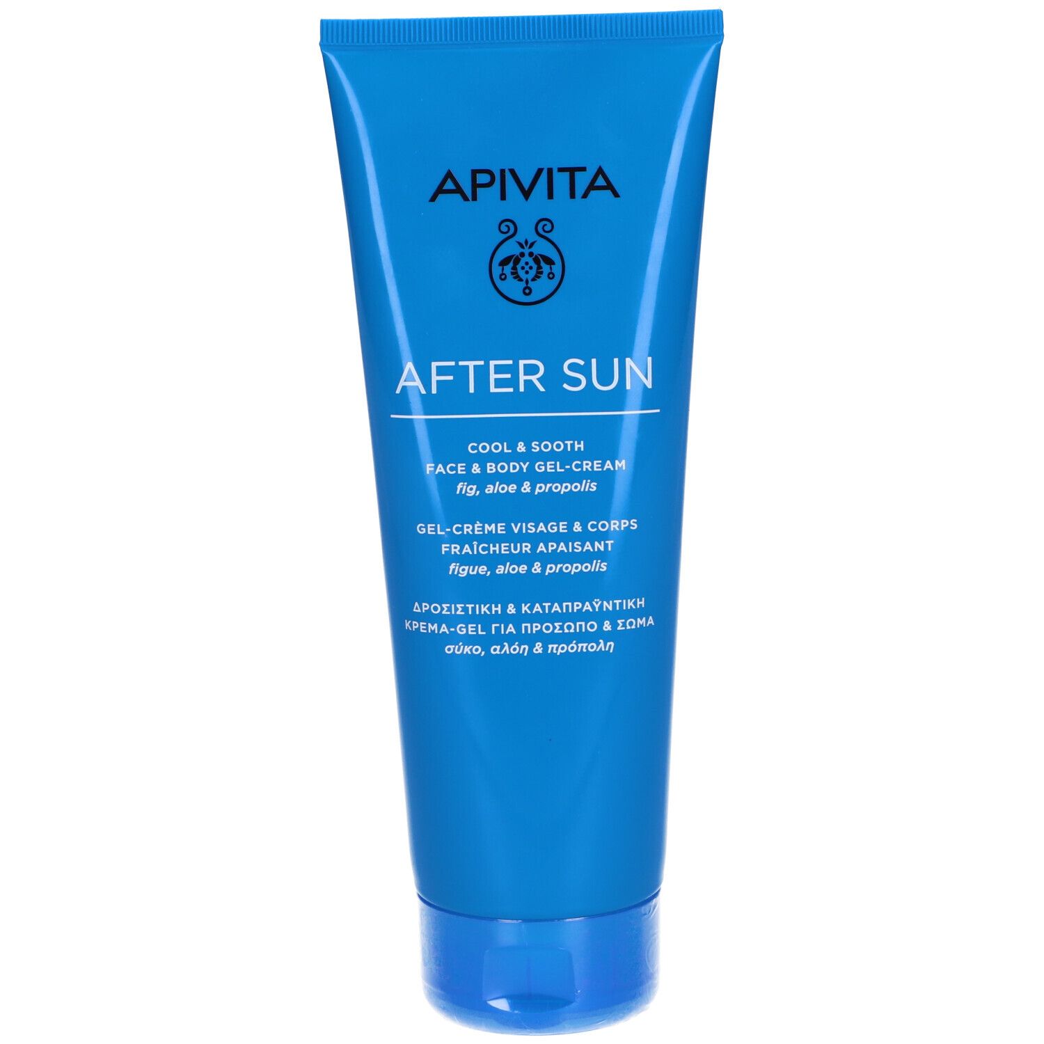 Apivita After Sun Cool & Sooth Viso Corpo Gel-Crema 200 ml Crema