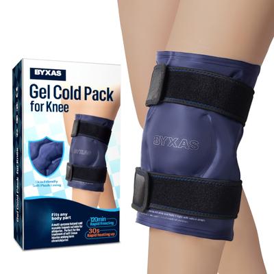 TEMU Byxas Extra Large Knee Ice Pack Wrap, Gel Ice Packs For Knee Reusable. Hot Cold Compress.