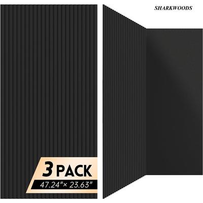 TEMU Sharkwoods 3 Pack Acoustic Panels Large Self-adhesive, 47.24