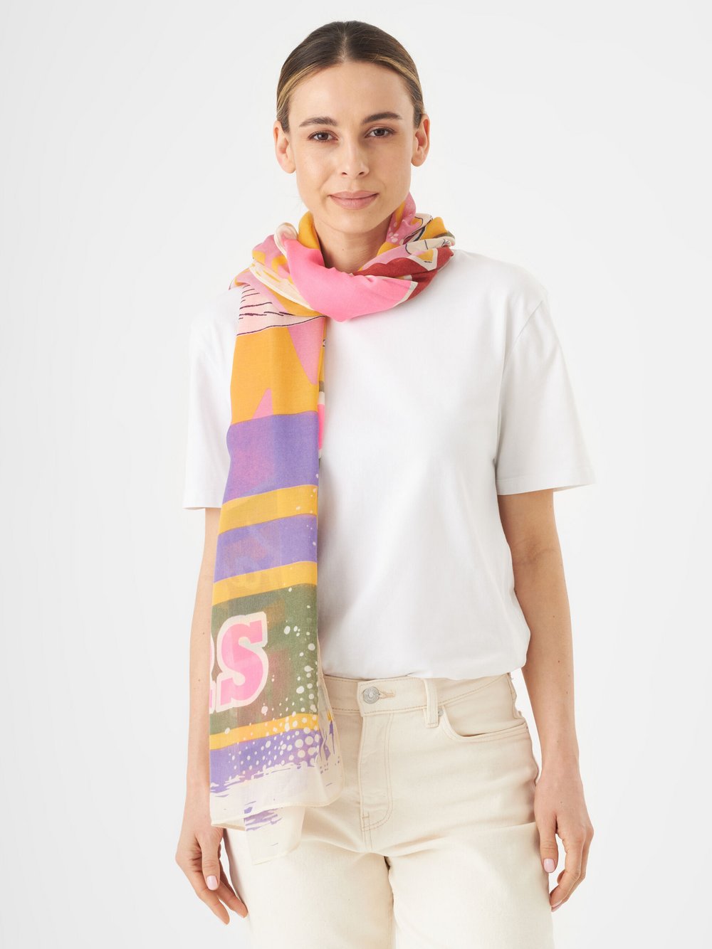 Codello Schal Damen gelb, ONE SIZE Image