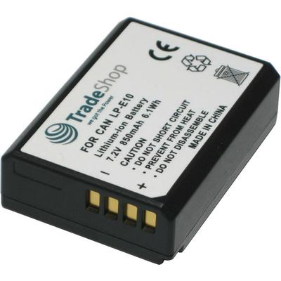 Li-Ion Akku 850mAh Ersatz Batterie ersetzt Canon LP-E10 passend für Canon eos 1100D 1200D 1300D Image