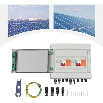 Gojoy - 500V 2 String 63A Solar dc Junction Box Verteilung Box IP65 IK10 Wasserdichte Fall Image