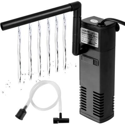 Aquarium-Wasserdurchflussfilter, 4 W, 300 l/h, interner Aquariumfilter, 60 l, Aquarium-Pumpenfilter Image