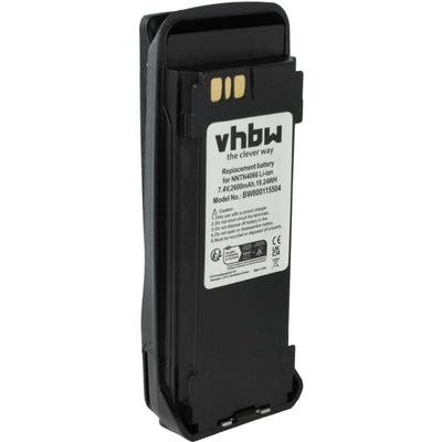 Akku kompatibel mit Motorola mototrbo DGP6150+, DP3400, DP3401, DP3600 Funkgerät, Walkie Talkie Image