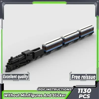 Moc Bausteine berühmte animierte Zug Modell die Polar Express Technologie modulare Blöcke Geschenk Image