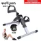 Mini stepper da palestra per cyclette in acciaio 2 in 1 per allenamento di braccia e gambe, design
