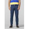 Chinos MEYER "BONN Art.1-5063", Herren, Gr. 54, Normalgrößen, blau, 97% Baumwolle;3% Elasthan, unifarben, regular fit lang, Hosen, mit buntgewebtem Innenfutter