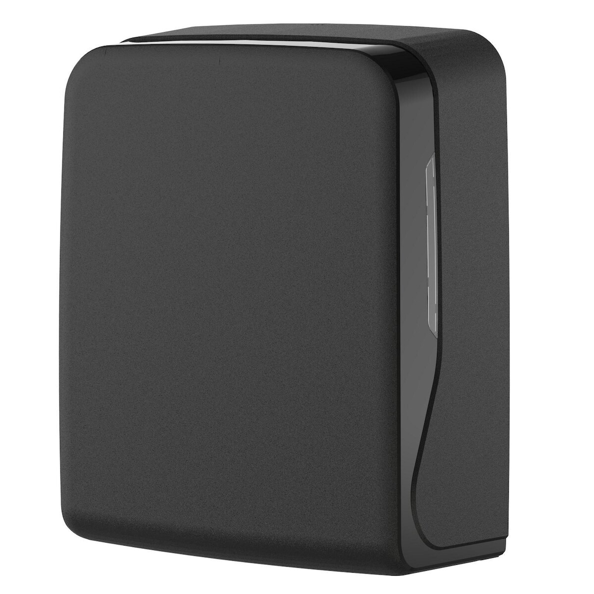 Plock GmbH Handtuchspender SemyTop Maxi - V-Falz - Kunststoff - schwarz - Papierspender Image