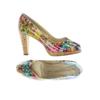 Peter Kaiser Damen Pumps, Gr. 4.5, mehrfarbig, kein Etikett