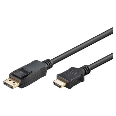 goobay DisplayPort 2.0/HDMI 2.1 Adapterkabel 1.0 m