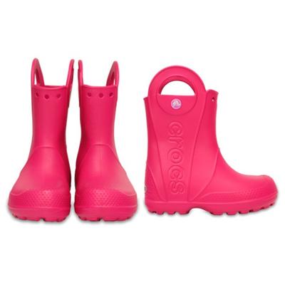 Crocs - Handle It Rain Boot Kids - Gummistiefel 27-28 | EU 27-28 rosa Image