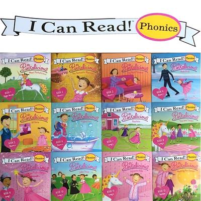 TEMU 12-book Phonics Set - ! Series, Early Reading Development, Featuring Short And Long , Sight Words Practice, English For Beginners, School Supply , Reader Collection