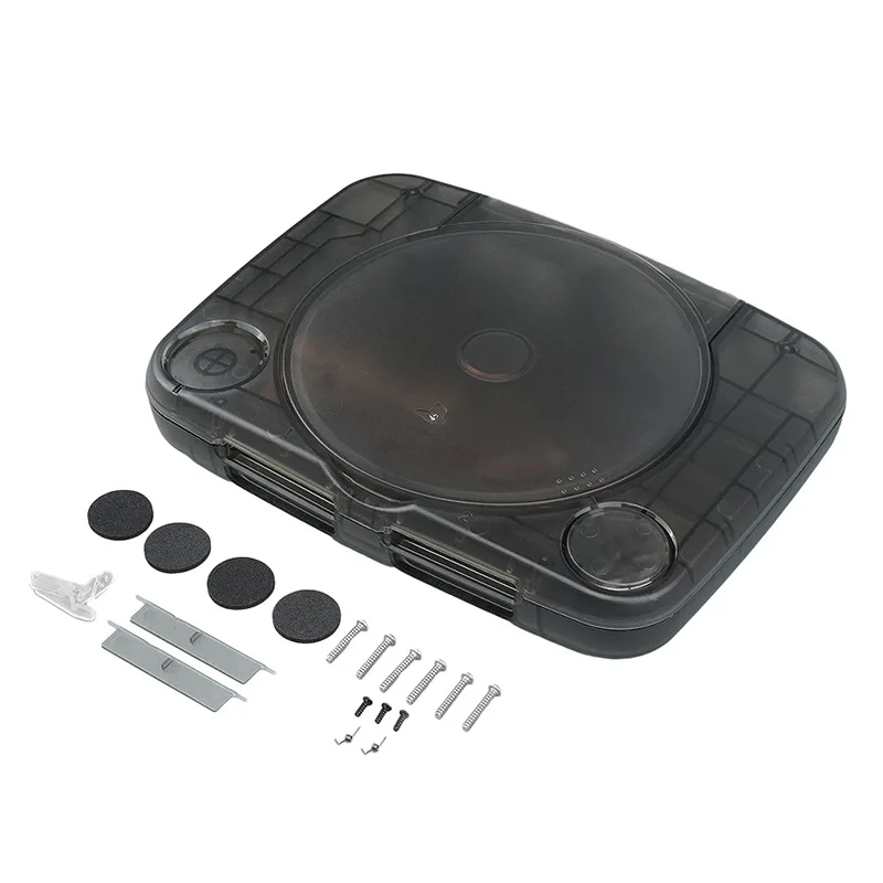 Suitable for PS ONE replacement shell, transparent color game console shell, suitable for PSONE retro video game console shell