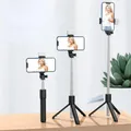 Nuovo treppiede selfie wireless 3 in 1 con luce di riempimento otturatore Bluetooth telecomando monopiede pieghevole portatile per smartphone