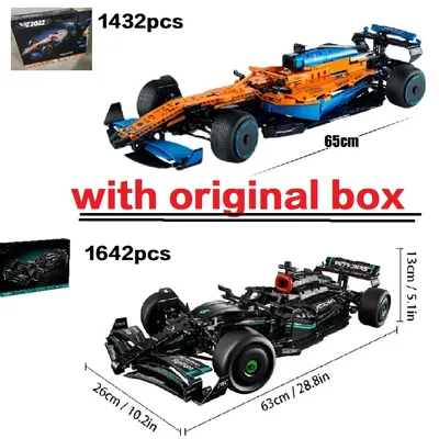 Mit Originalverpackung 42141 42171 F1 W14 Performance-Automodell-Bausteine-Set für Ziegel, Weihnachts- und Geburtstagsgeschenke Image