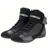 Motorradstiefel Herren Moto Reitstiefel Vier Jahreszeiten Atmungsaktive Motorräder Schuhe Motorrad