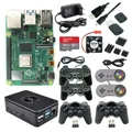 Kit di gioco Raspberry Pi 4 2GB 4GB RAM con Joystick per Gamepad USB custodia in acrilico alimentatore per scheda SD per Raspberry Pi 4 modello B Pi 4B