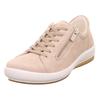 Sneaker LEGERO "TANARO 5.0", Damen, Gr. 38, tasso (beige), Veloursleder, unifarben, casual, Schuhe, Komfortschuh, Freizeitschuh, Schnürschuh mit Reißverschluss