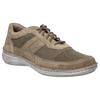 Schnürschuh JOSEF SEIBEL "New Anvers 12", Herren, Gr. 45, grau (taupe), Leder, Textil, casual, Schuhe, Komfortschuh, Sneaker, Halbschuh in Weite K (sehr weit)