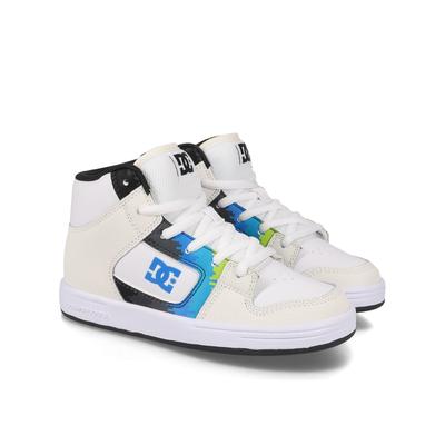 Sneaker DC SHOES "Manteca 4 Hi", Kinder, Gr. 5,5(36,5), blau (sanftes weiß, placid blau), Obermaterial: Leder (Kuh) / Futter: Textil / Außensohle: Gummi, Schuhe Image