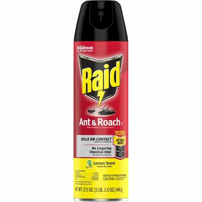 Raid Ant & Roach Killer Spray, 17.50 fl oz (SJN365988) Each Insect Control