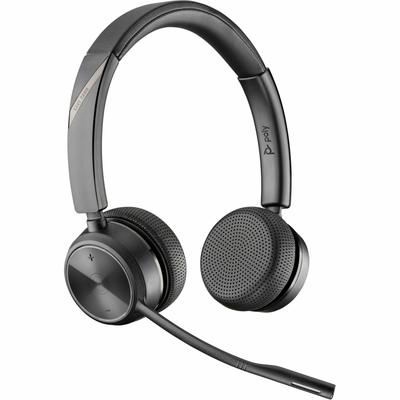 Poly Savi 7220 Office Binaural Wireless Headset, Black (HEW7W6D5AA) Each Audio Headsets