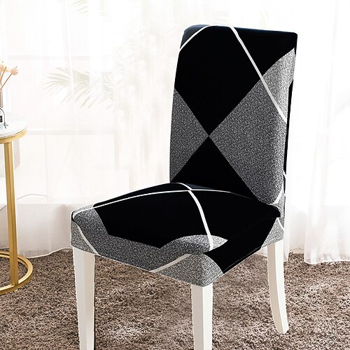 Ankunft super Passform Stretch abnehmbarer waschbarer kurzer Esszimmerstuhl-Schutzbezug Sitzbezug für Hotel-Esszimmer, Zeremonie, Bankett, Hochzeitsfeier Image