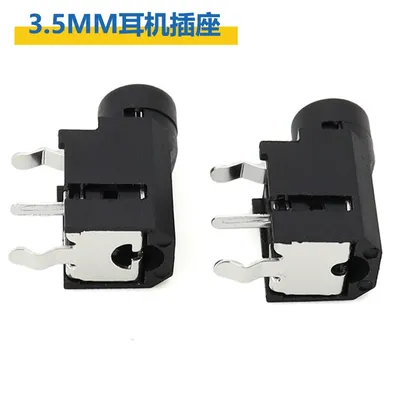 10pcs Headphone Jack PJ-314 mono/dual channel socket 3.5mm audio socket directly plugged into 3-pin