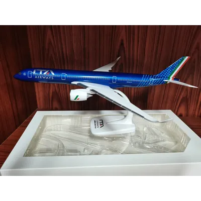 Decorate Airplane 1/200 for A350 A350-900 Italy ITA Airline Aircraft ABS Assembly Plane Model Scale