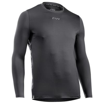 Northwave - Bomb Jersey Long Sleeve - Radtrikot Gr XL grau Image