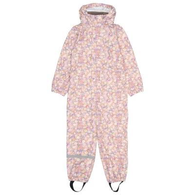 Mikk-Line - Kid's PU Rain Suit AOP Recycled - Overall Gr 98 rosa