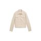 Tom Tailor Jacke "Basic Jeansjacke" Damen sand stone beige, Gr. XXL, Baumwolle, Jacken outdoor