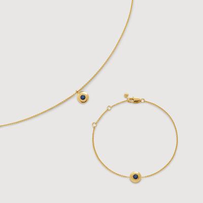 September Birthstone Chain Bracelet & Necklace Set