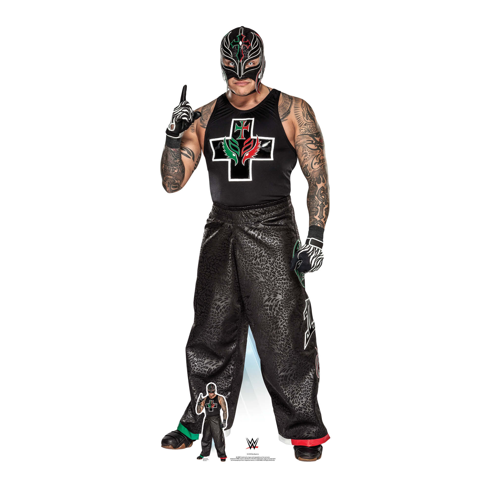 Pappaufsteller Rey Mysterio - 169 cm Image
