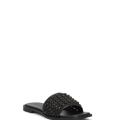 Lucky Brand Gidya Slide - Women's Accessories Shoes Slides in Feather, Size 8.5