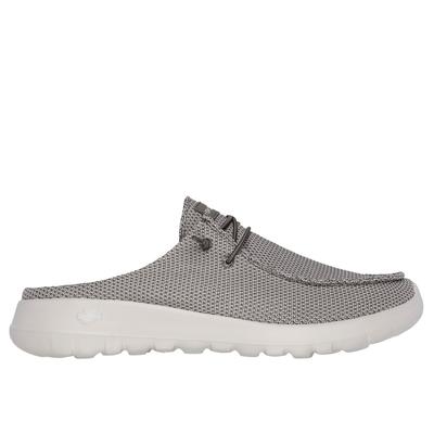 Skechers Men's GO WALK Max - Kanu Shoes | Size 9.0 | Dark Taupe | Textile | Vegan | Machine Washable