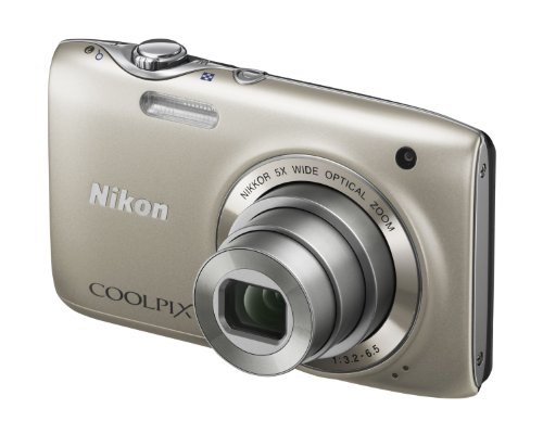 Nikon Coolpix S3100 Digital Camera - Silver (Renewed)