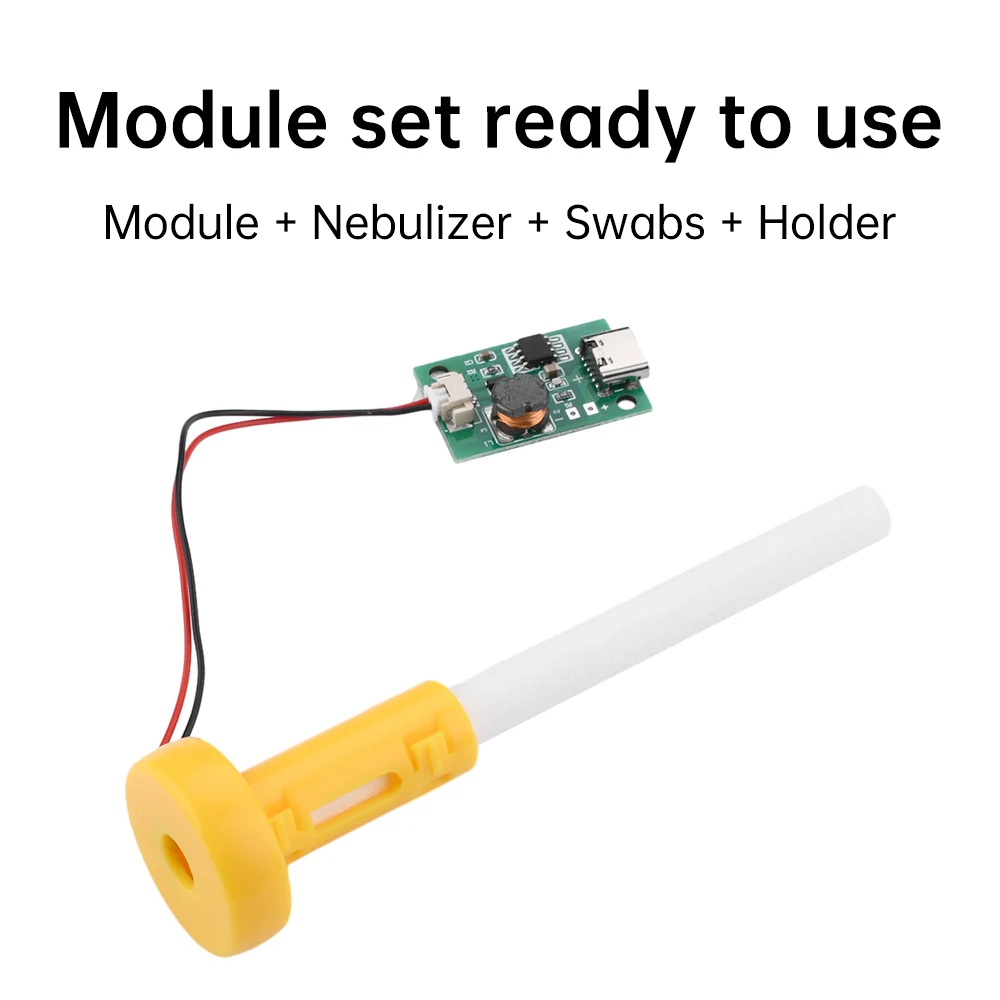 Dc5v Einzels pray nicht geschaltete Zerstäubung Befeuchtung modul DIY Ultraschall zerstäuber TYPE-C Mini-Luftbe feuchter Image