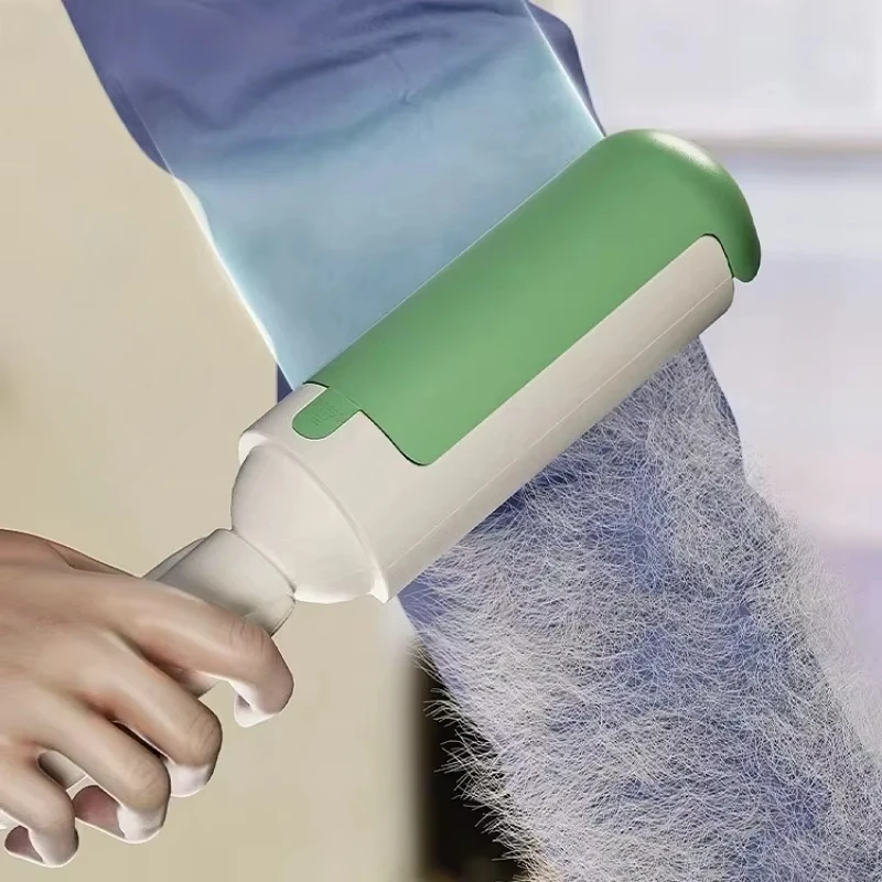 Tierhaarentferner Fusselrollen Hund Katze Fell Reinigungsbürsten Kleidung Haar Mehrzweck Sofa Aufkleber Roller Aufkleber Fusselentferner Image