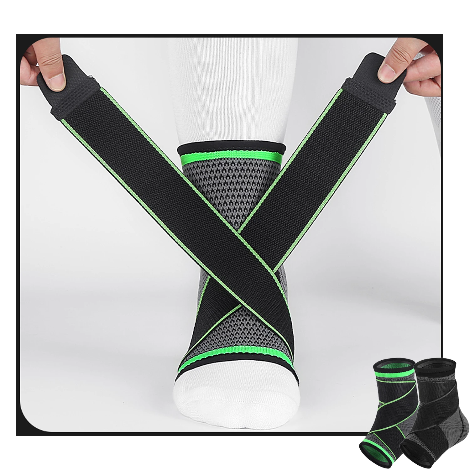 1PC Perfekte Qualität Knöchel Unterstützung Wunde Bandage Volleyball Basketball Knöchel tobillera Fitness Einstellbare Knöchel Brace